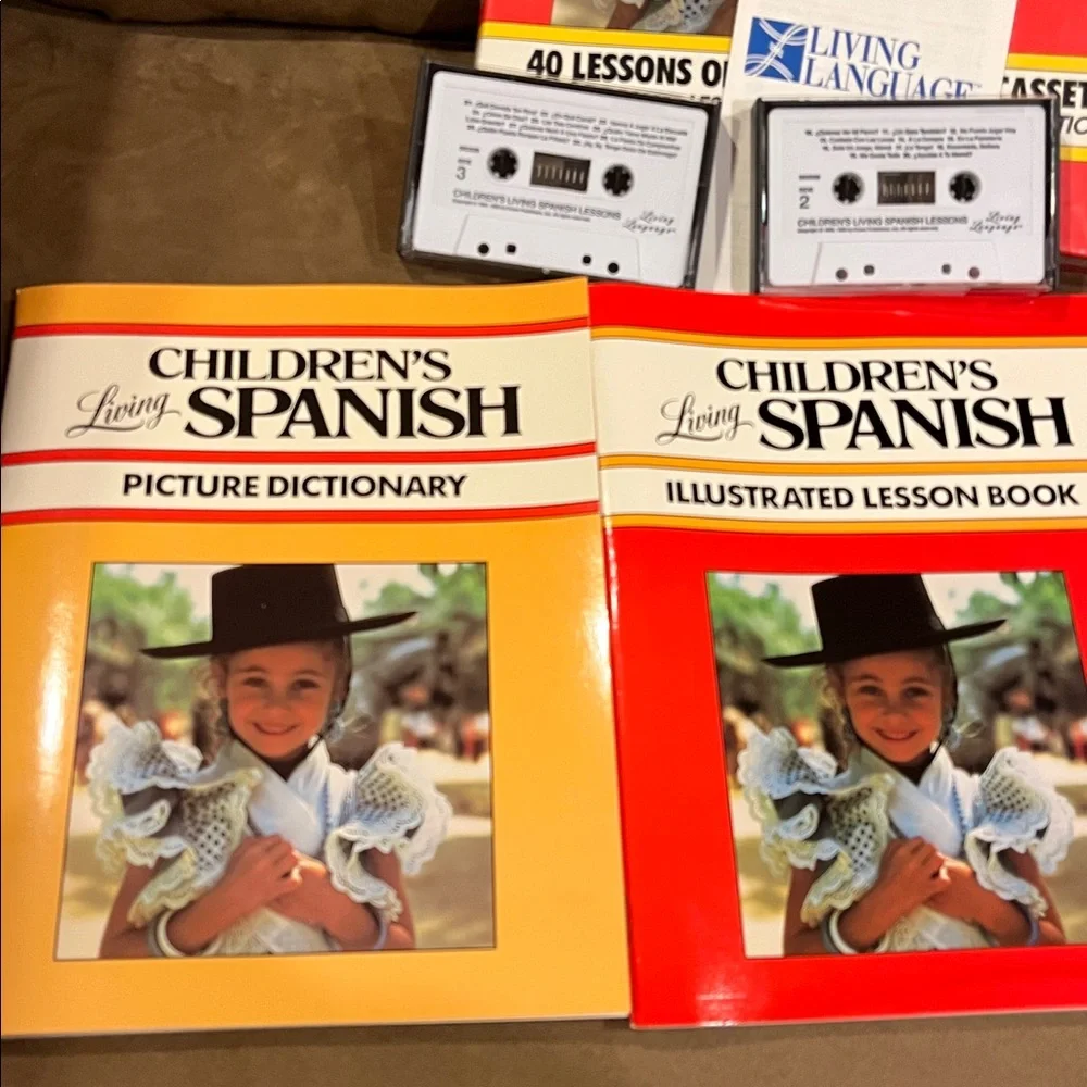 Children's Living Spanish Language Course- cassette edition.